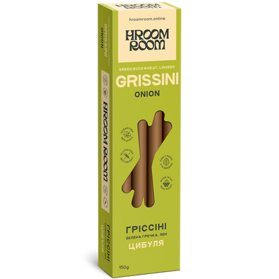 Grissini Onions HROOM ROOM from flax seeds and vegetables 150 g